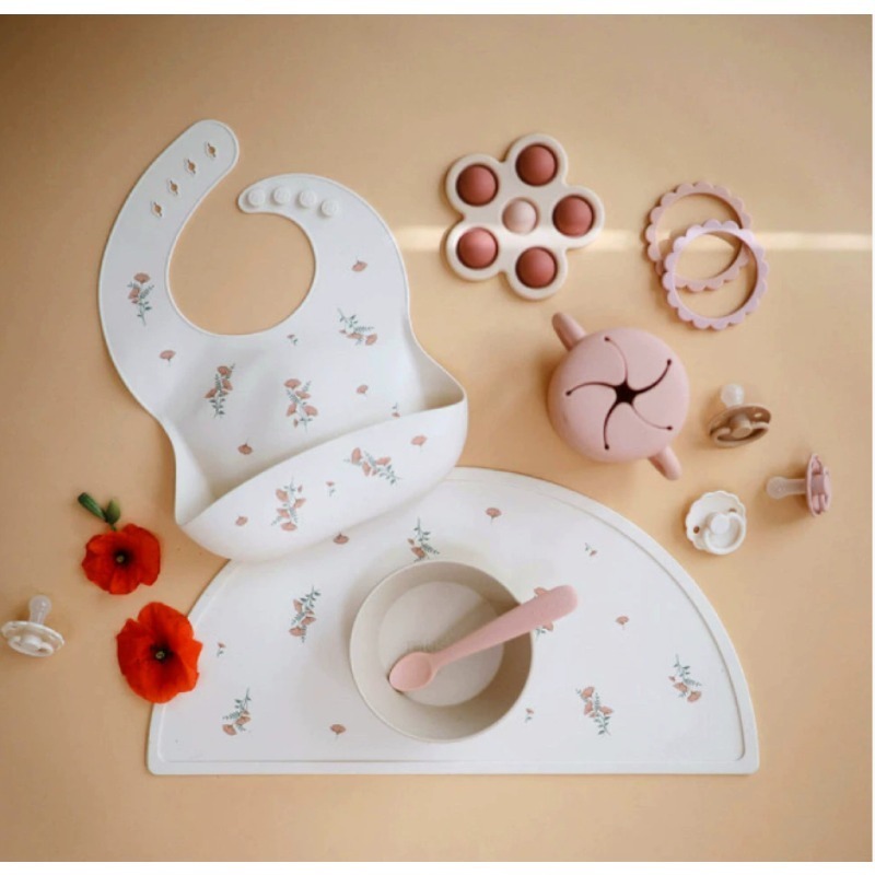 Baby Food Oil - Śliczny Śliniak do Karmienia, Śliniak na