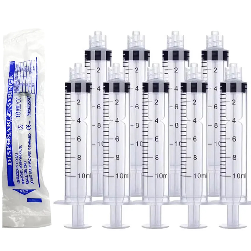 Baby Food Allergy Rash - Strzykawka plastikowa 10ml z złączką Luer