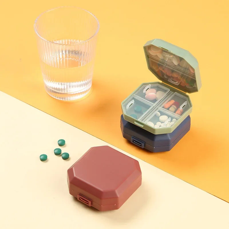Formula Dispenser Portable - Mini przenośne pudełko na pigułki 6-siatkowy