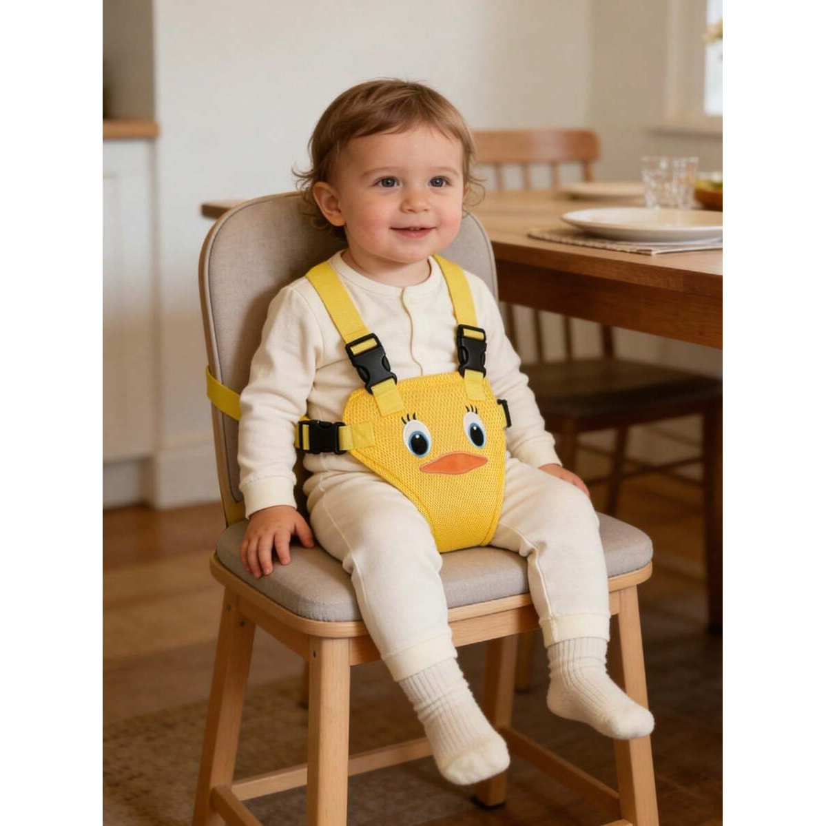 Baby Food Chair - 1 szt. Regulowany pas bezpieczeństwa do