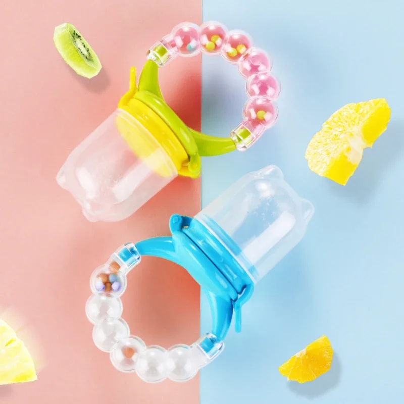 Baby Food Jar - Łyżeczka do karmienia niemowląt z gryzakiem,