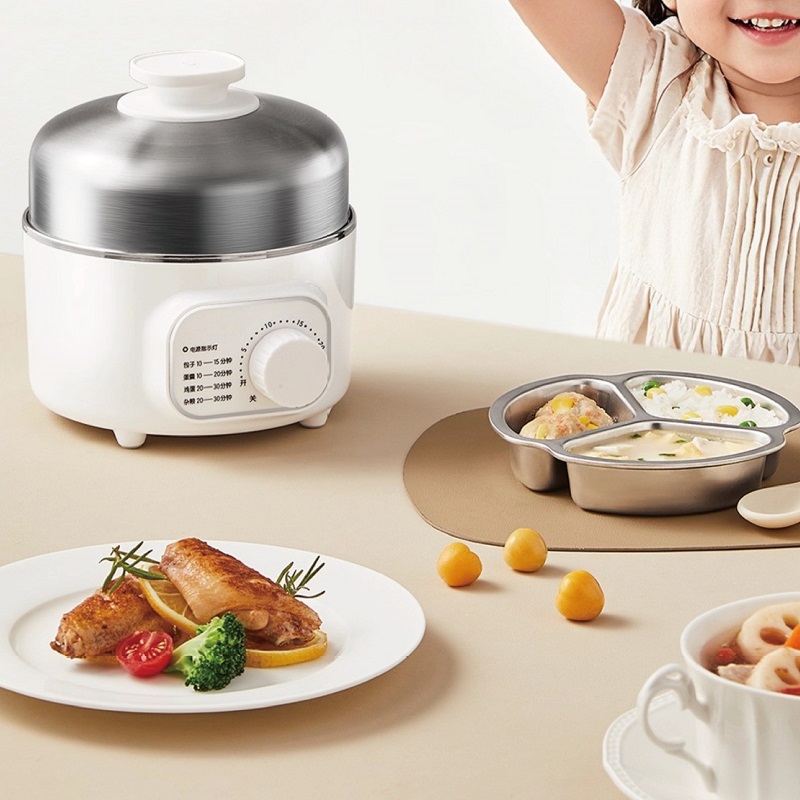 Baby Food Steamer - Wielofunkcyjny parowar do jajek 400W, urządzenie