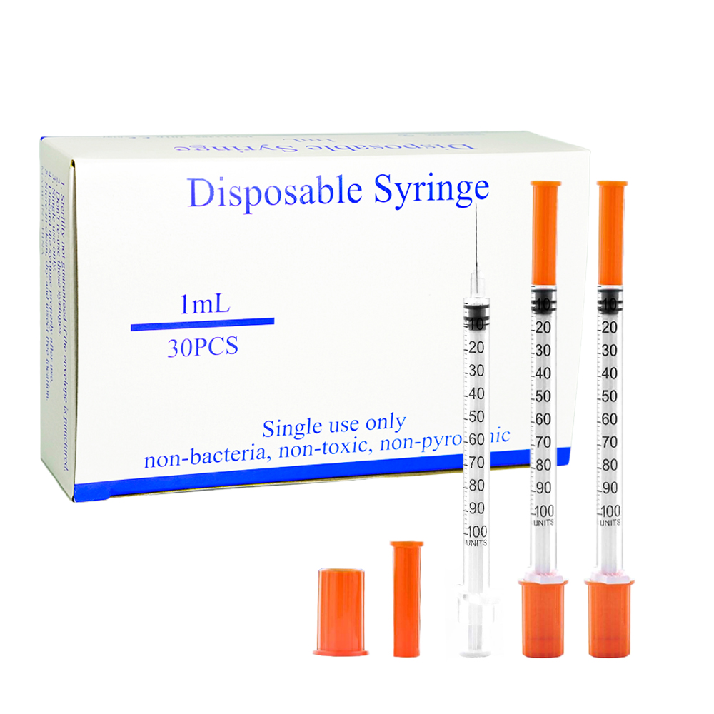 Baby Food Allergy Rash - 30 sztuk/opakowanie, 1ml sterylna strzykawka do