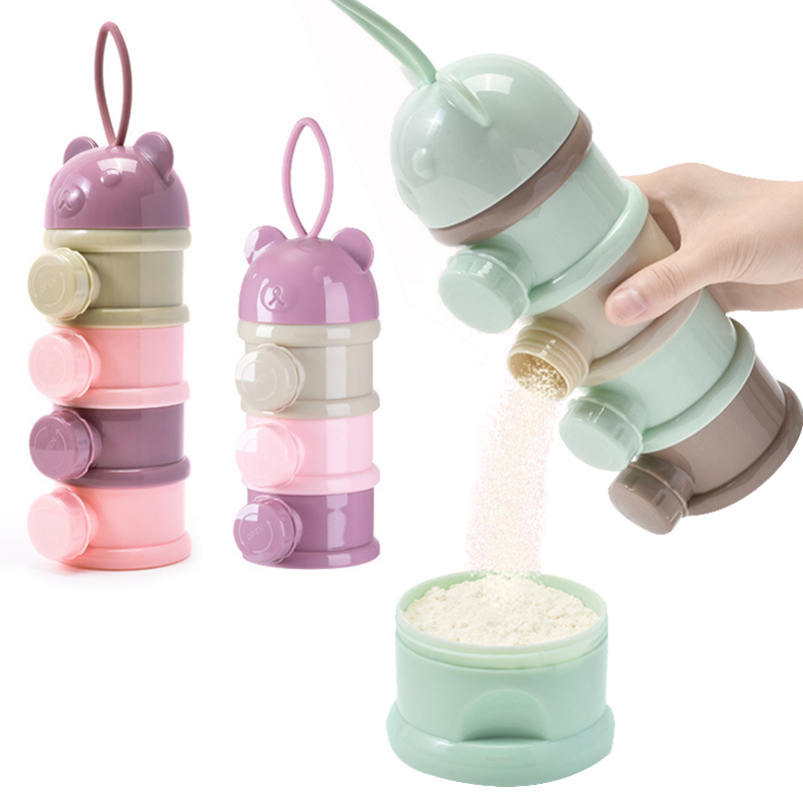 Baby Food Nan - Przenośny pojemnik na żywność z trzema/czterema
