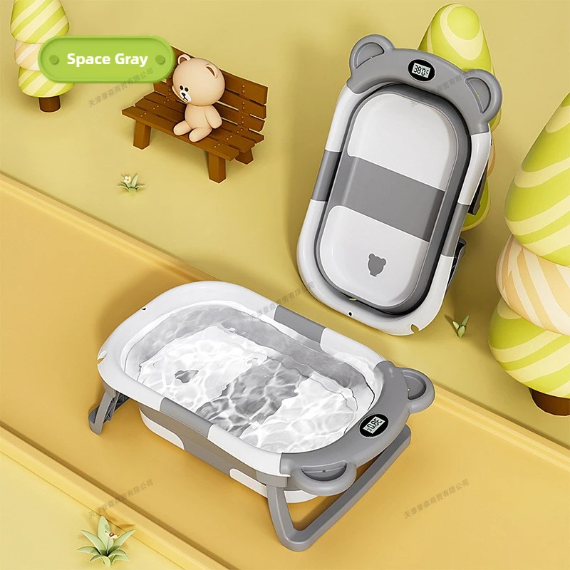 Baby Food Chair - Składana wanienka dla niemowląt z inteligentnym