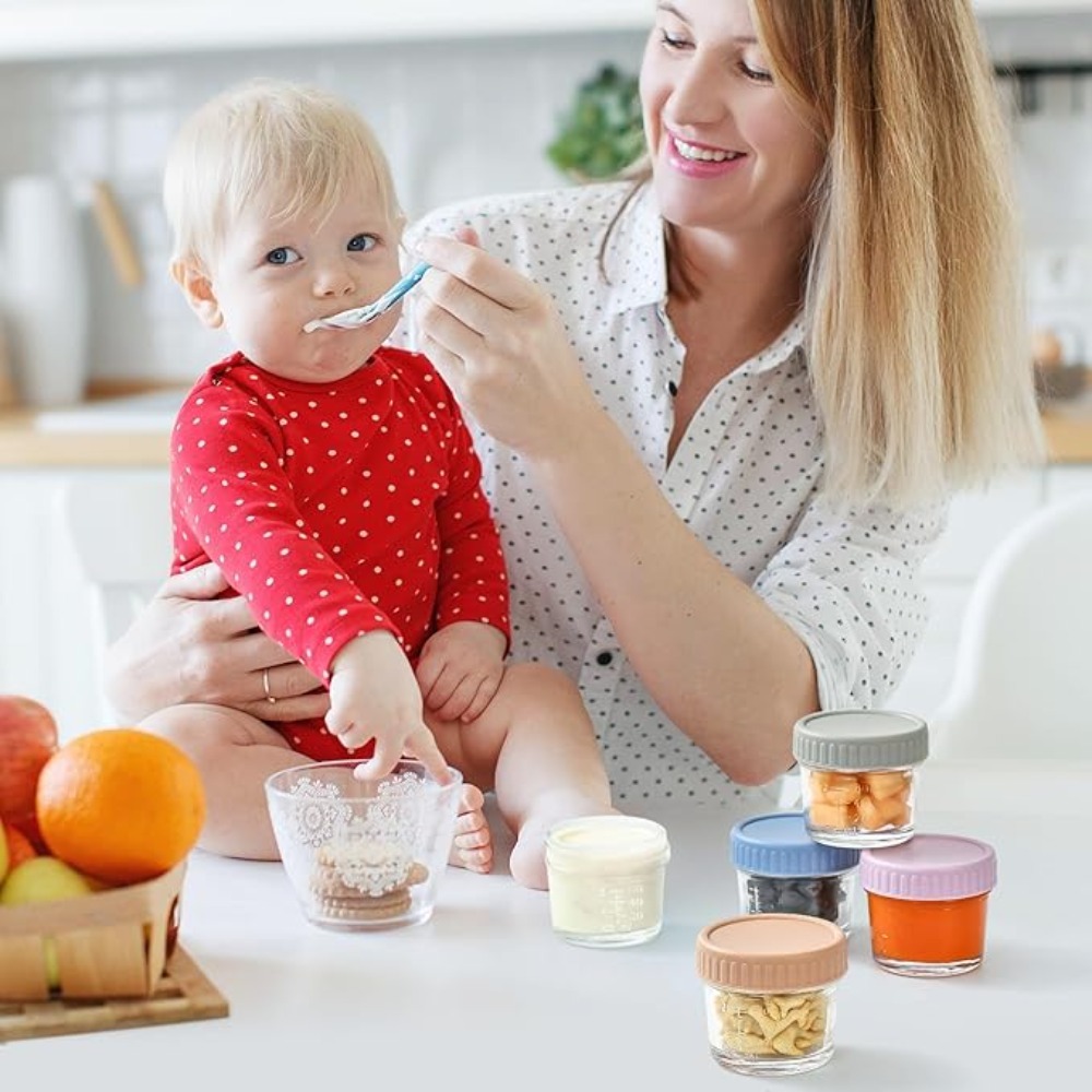 6 szt. Szklanych słoików typu  – Baby Food Jar recenzja i cena