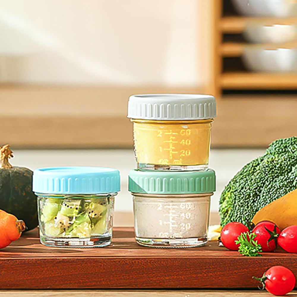 6 szt. Uniwersalnych szklanych – Baby Food Jar recenzja i cena