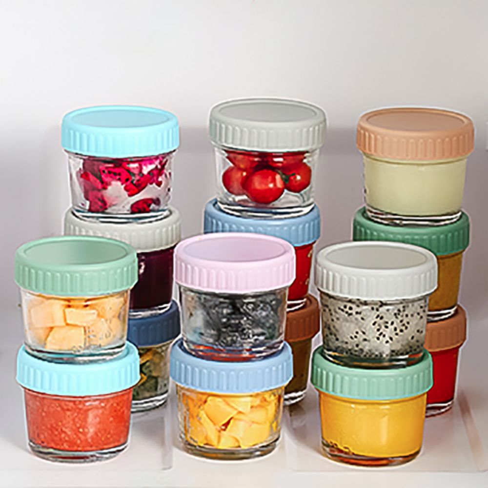 6 szt. Szklane słoiki na żywno – Baby Food Jar recenzja i cena