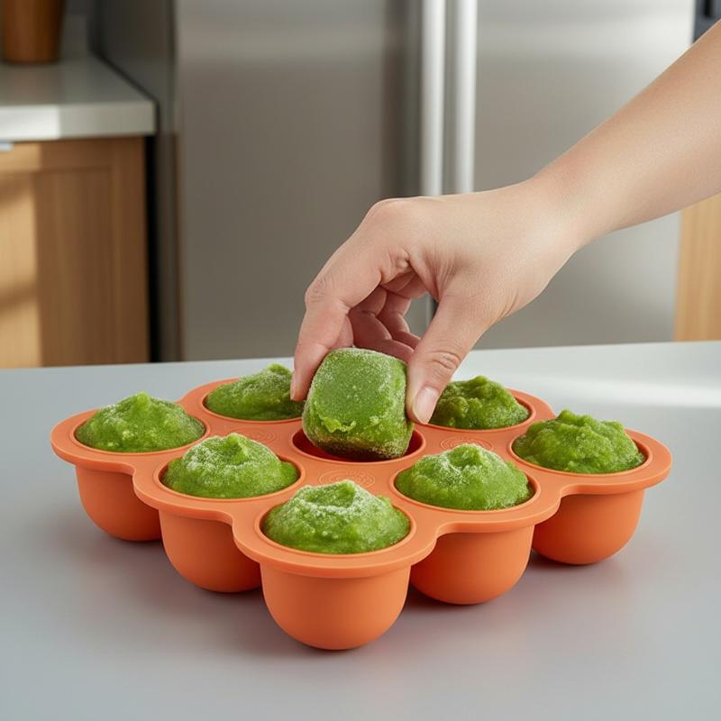 Silikonowy pojemnik na żywność – Baby Food Nan recenzja i cena