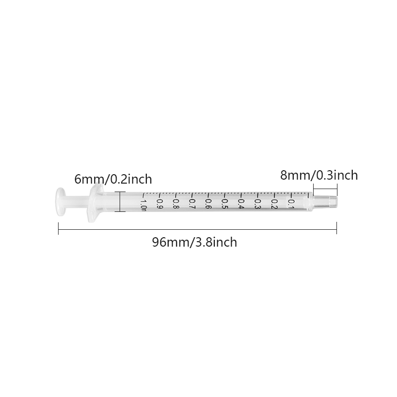 100 szt. 1ml Sterylne Jednoraz – Baby Food Allergy Rash recenzja i cena