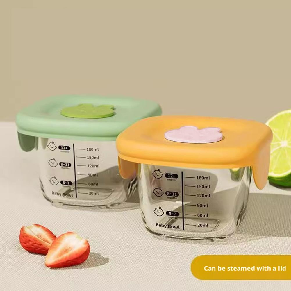 2 SZT. Szklana miska do gotowa – Baby Food Prep Containers recenzja i cena