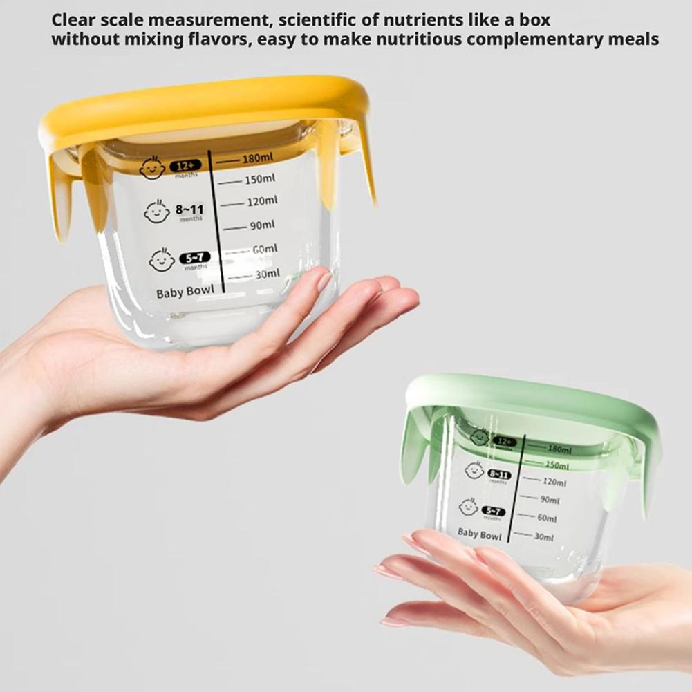 2 SZT. Szklana miska do gotowa – Baby Food Prep Containers recenzja i cena
