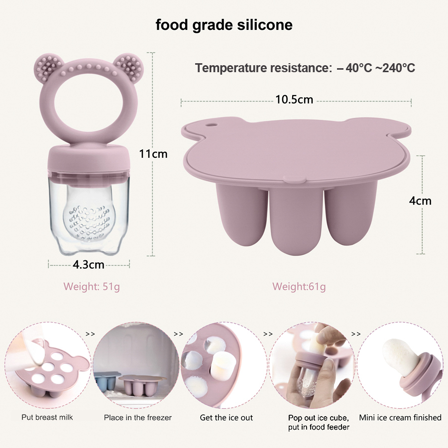 Forma silikonowa do lodów dla  – Baby Food Nan recenzja i cena