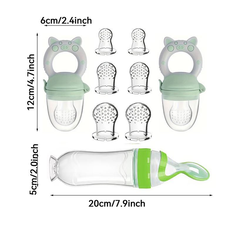 9 szt. Sztućców do karmienia:  – Baby Food Jar recenzja i cena