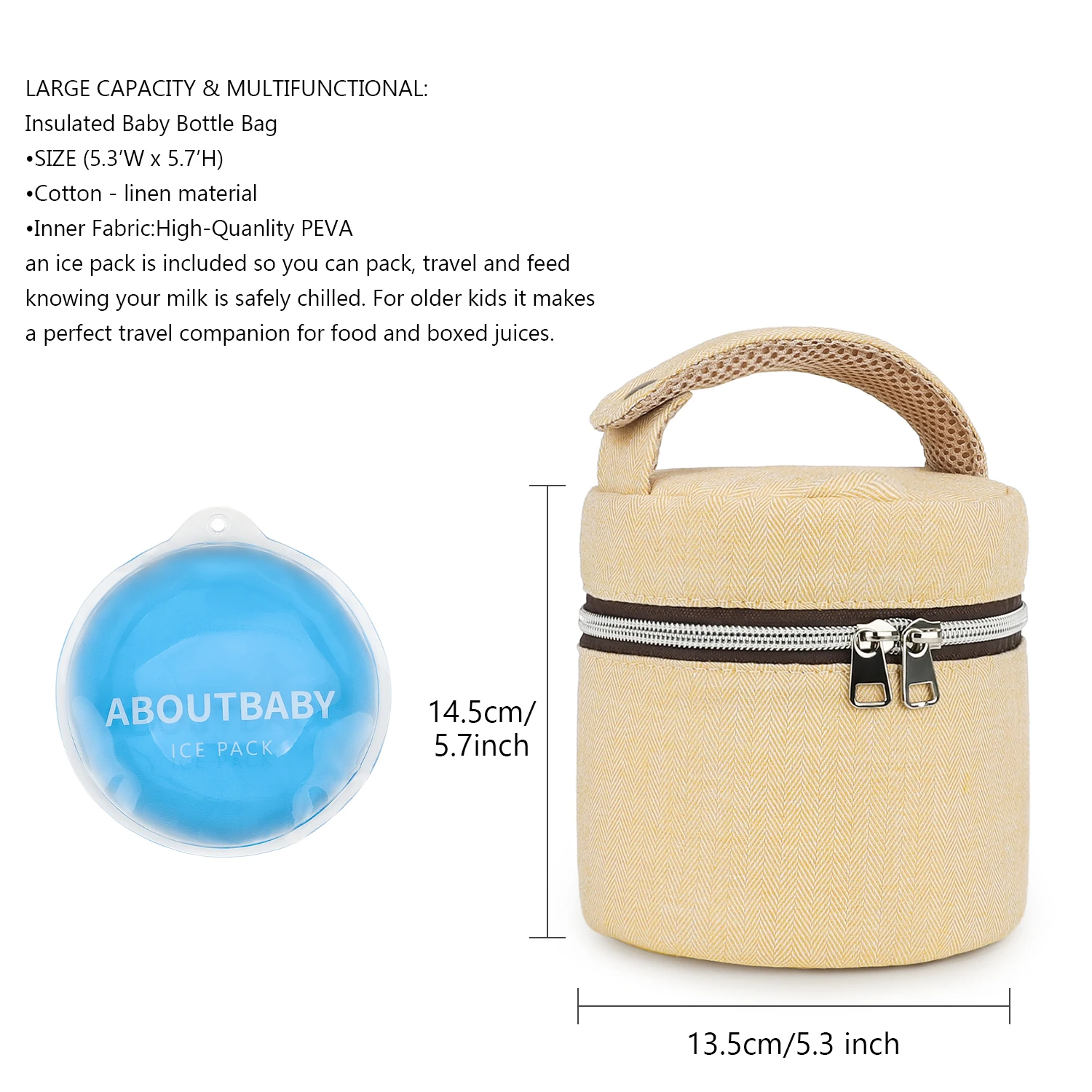 Wodoodporna torba na butelki,  – Baby Food Nan recenzja i cena