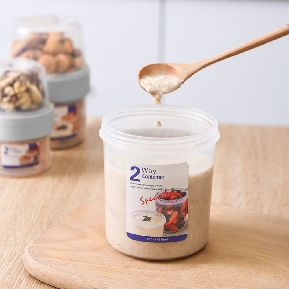 Dwupoziomowy szczelny pojemnik – Baby Food Jar recenzja i cena